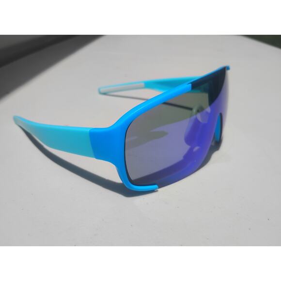 Unisex Sunglasses Blue Tented Blue Frame New! - Picture 3 of 6